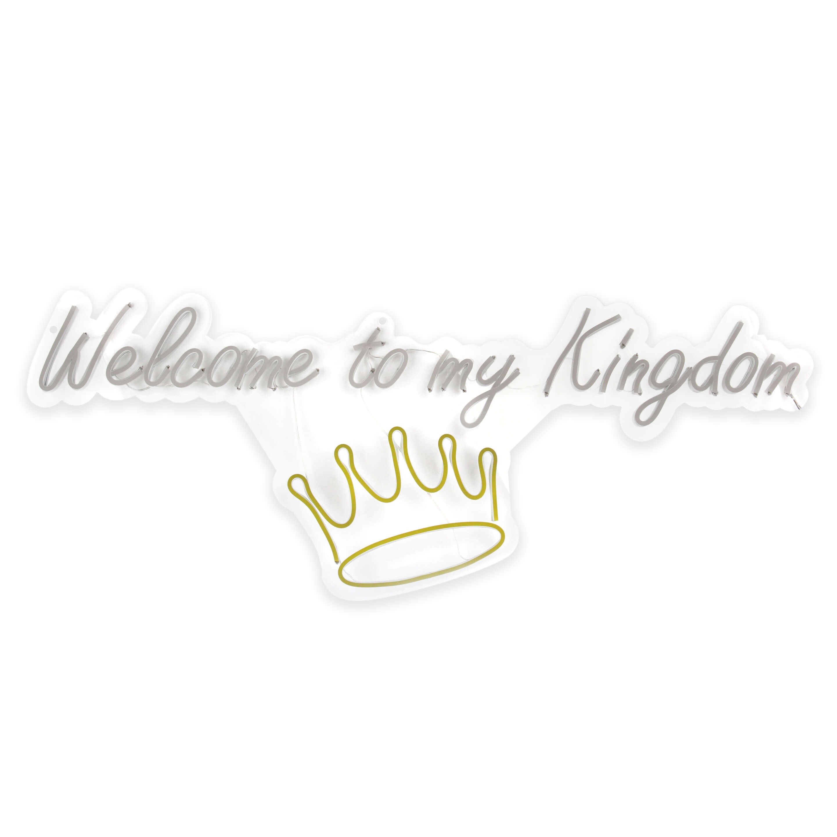 Bellamì - Insegne led -Welcome to my Kingdom-